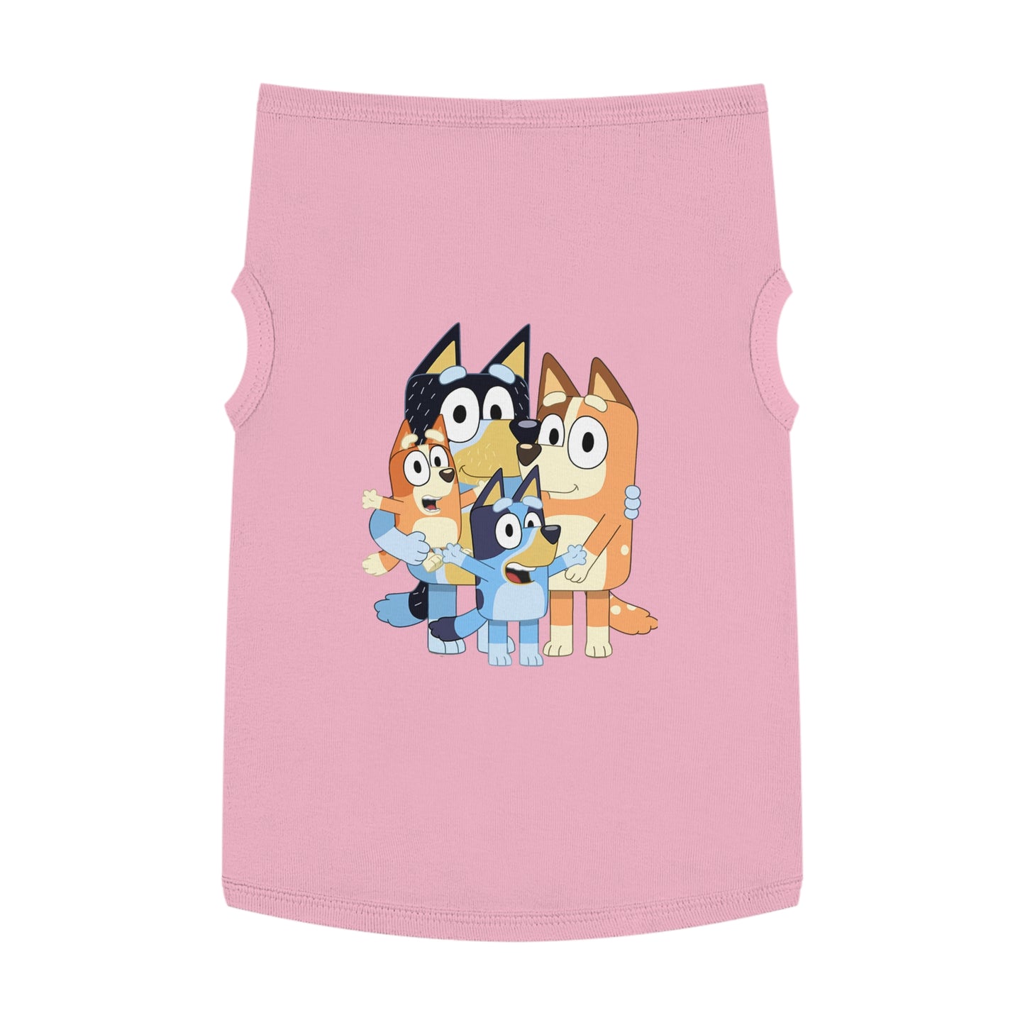 Princess Grace BLUEY  Cute Cartoon Pet Tank Top  Fun & Stylish Dog Apparel