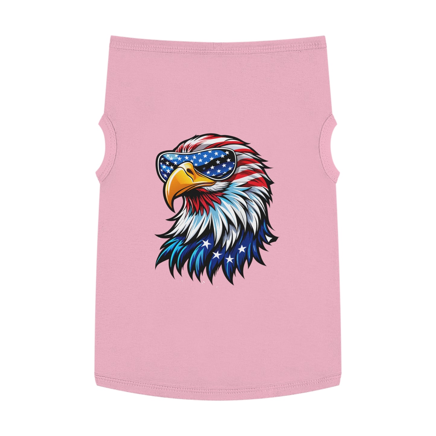 Princess Grace  Patriotic Eagle Pet Tank Top  USA Independence Day Dog Apparel