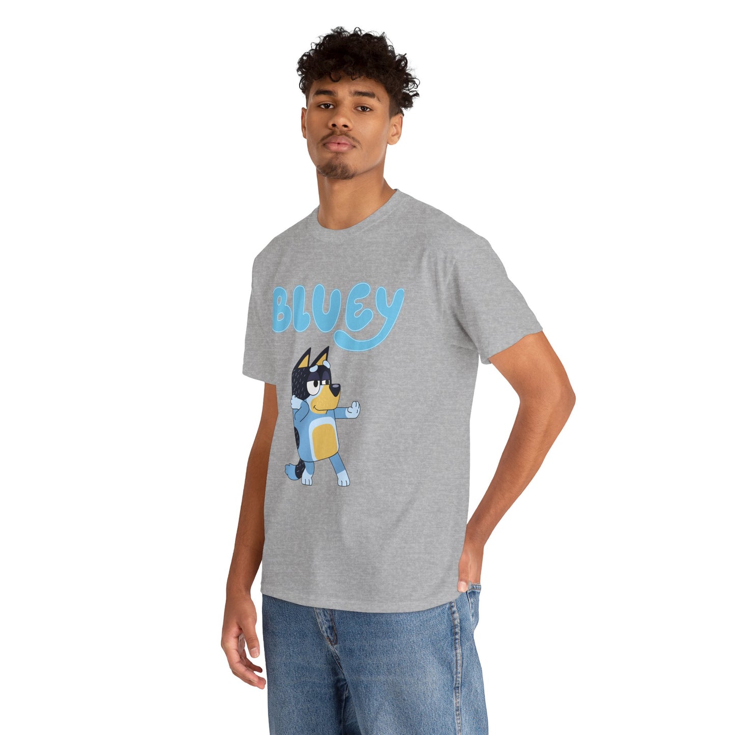 Princess Grace  Bluey Unisex Heavy Cotton Tee  Fun & Playful Kids Shirt