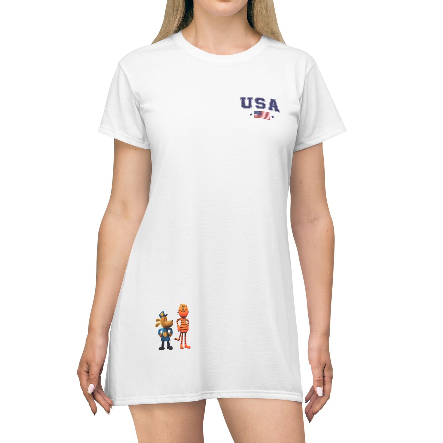 Princess Grace  TEAM USA  T-Shirt Dress