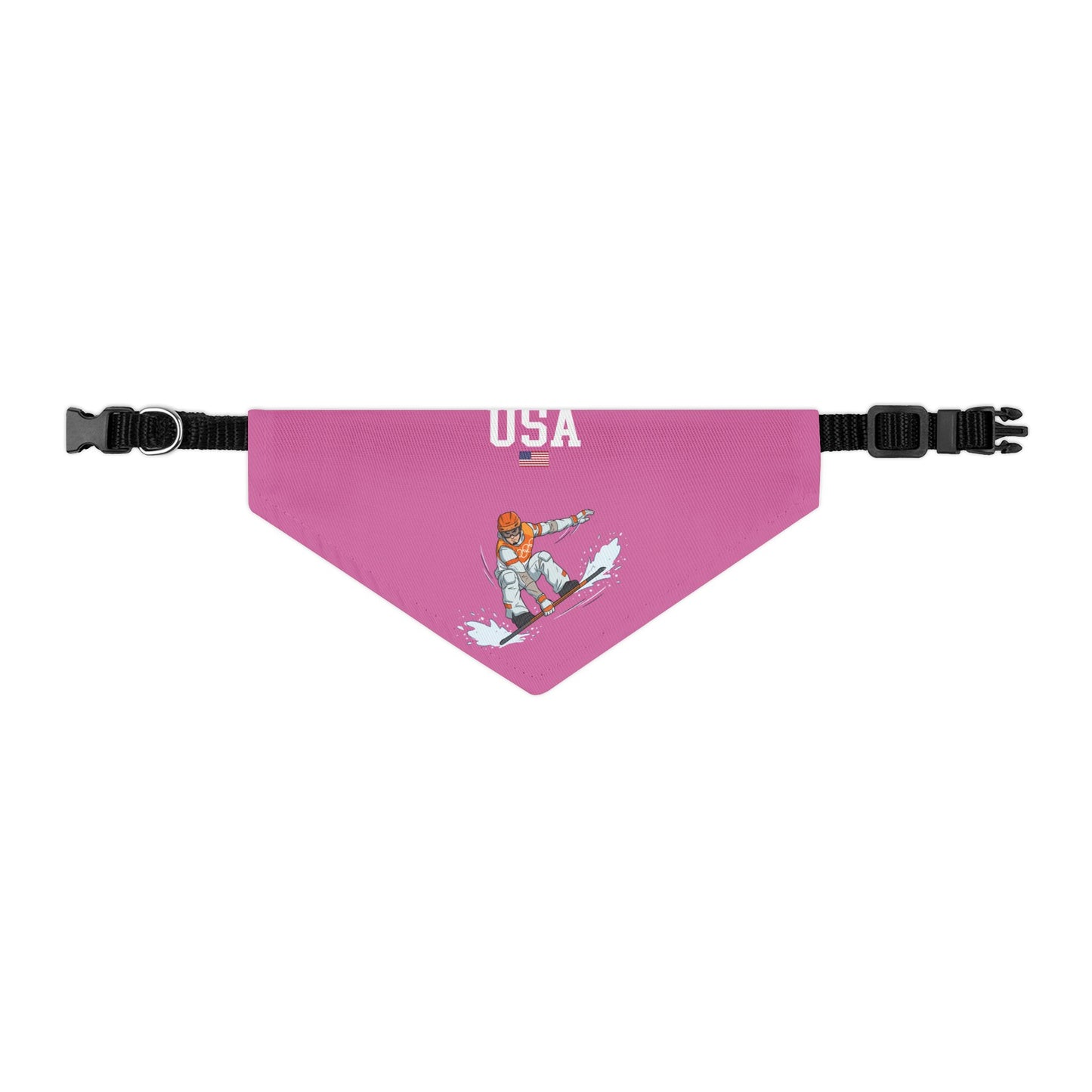 Princess Grace  TEAM USA  Pet Bandana Collar