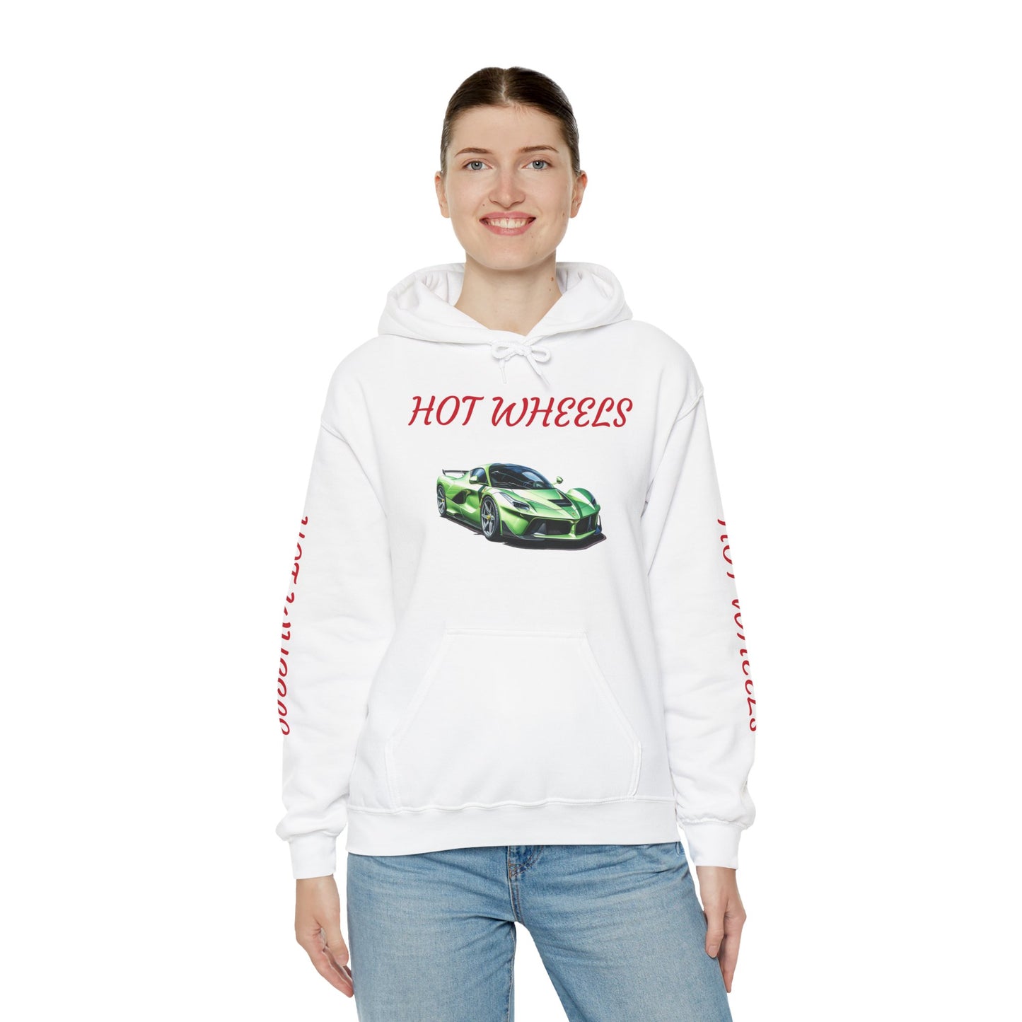 Princess Grace Hot Wheels Unisex Heavy Blend Hooded Sweatshirt Perfect for Car Enthusiasts