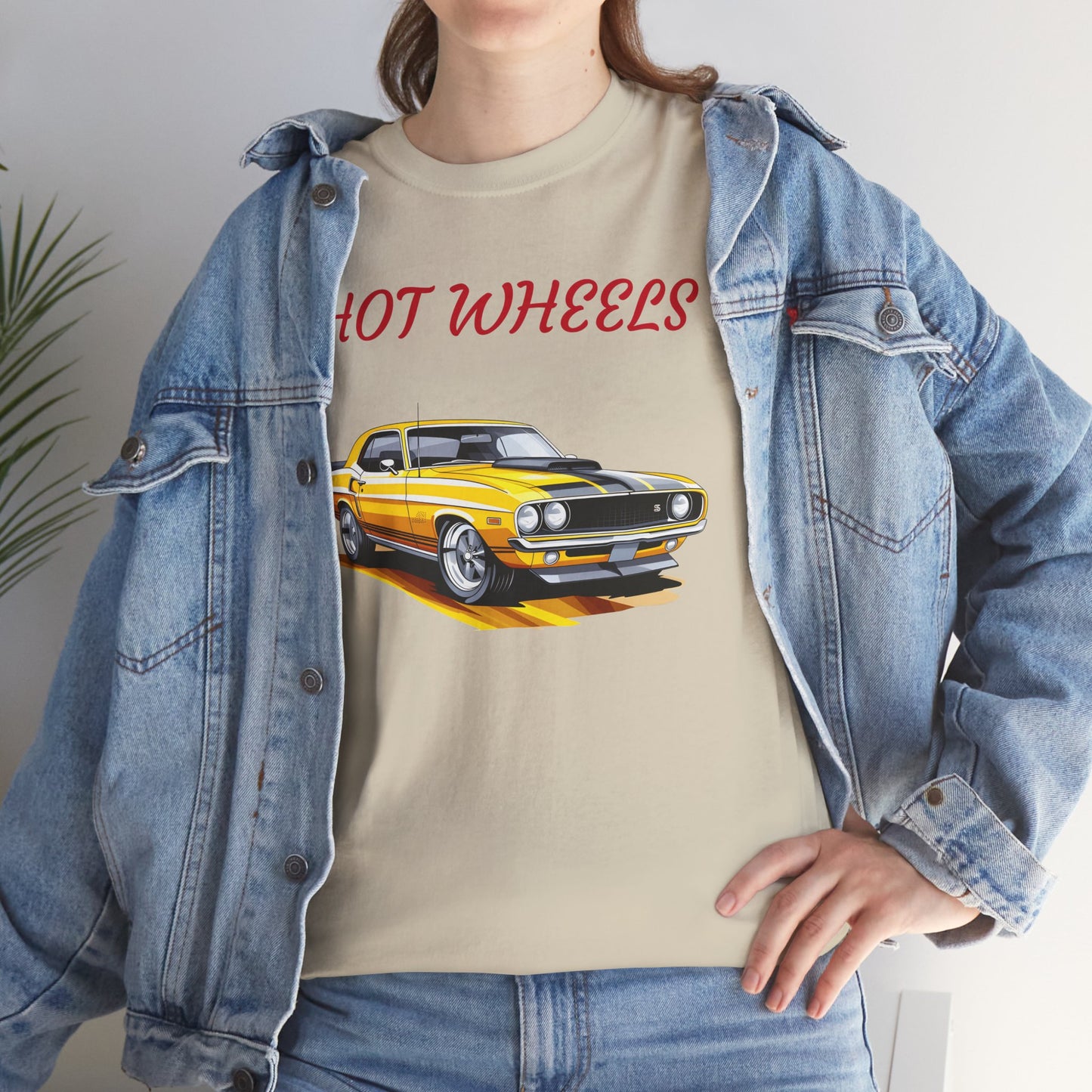 Princess Grace  Vintage Hot Wheels Unisex Heavy Cotton Tee  Classic Car Design