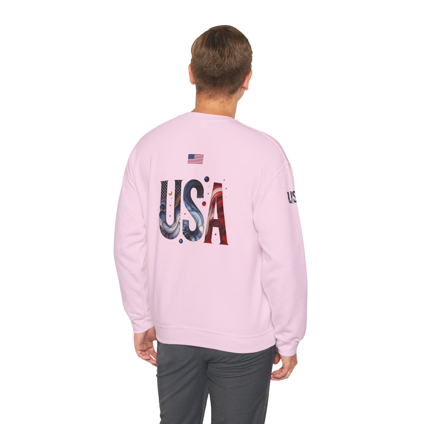 Princess Grace TEAM USA Unisex Heavy Blend Crewneck Sweatshirt