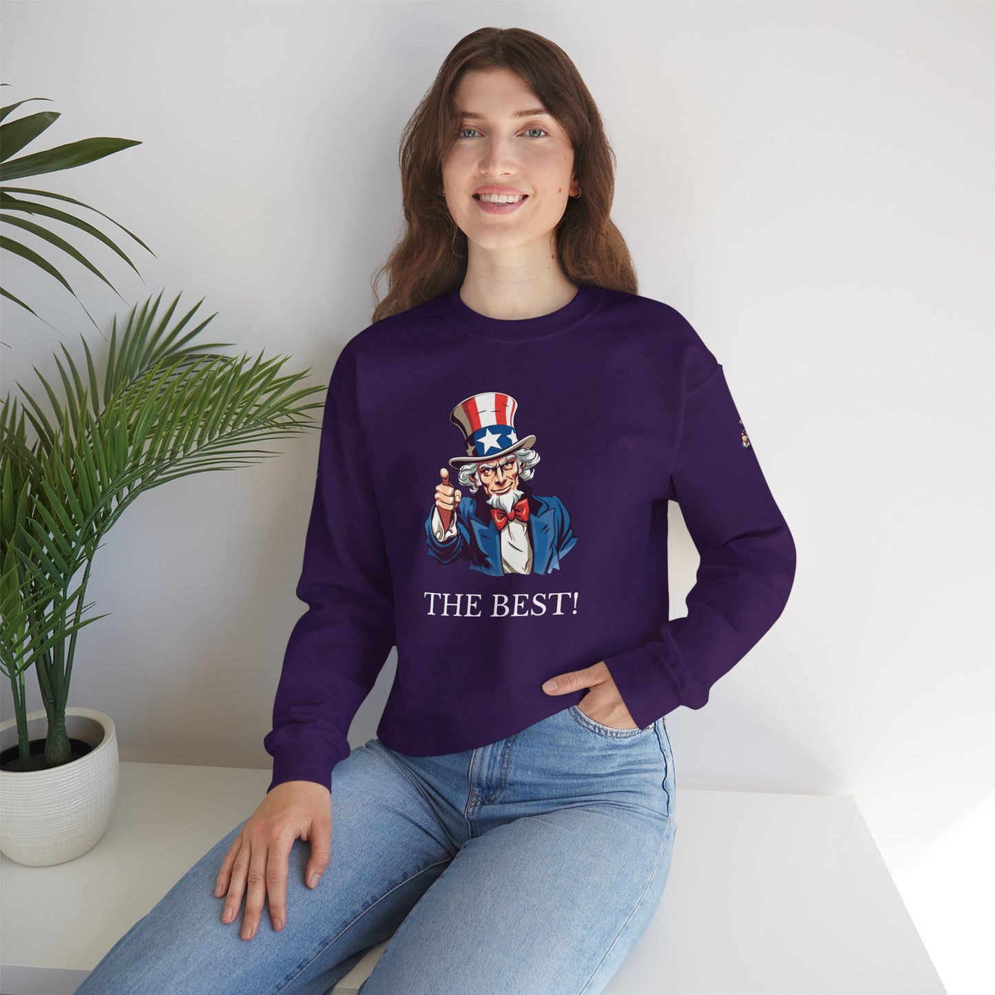 Princess Grace TEAM USA  Unisex Heavy Blend Crewneck Sweatshirt