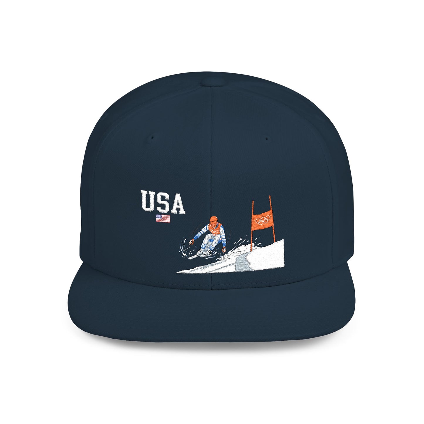 Princess Grace  TEAM USA  Flat Bill Snapback Hat