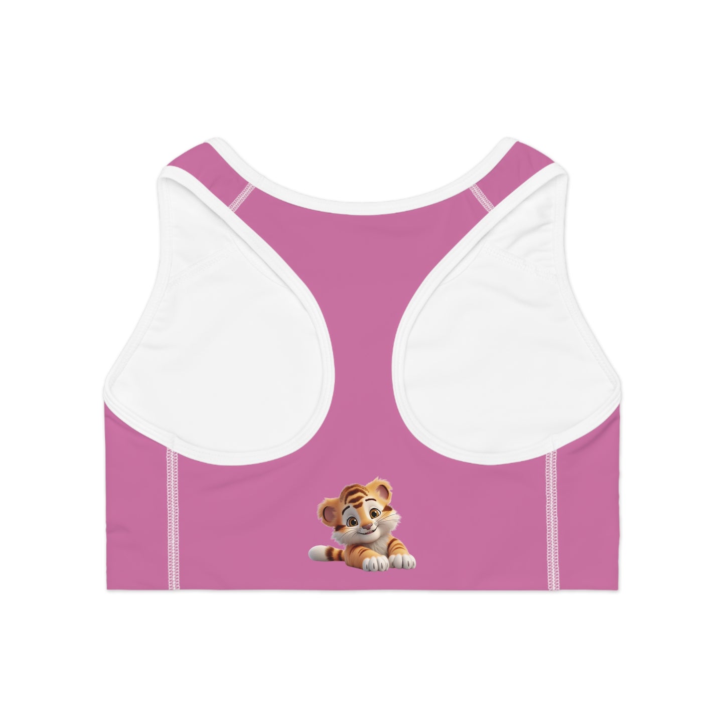 Princess Grace  Cute Tiger Sports Bra