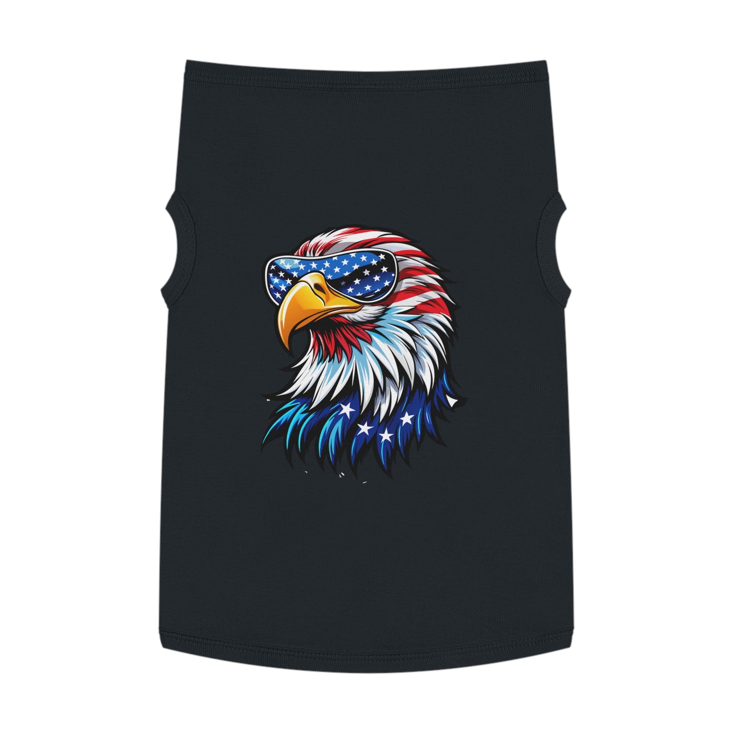 Princess Grace  Patriotic Eagle Pet Tank Top  USA Independence Day Dog Apparel