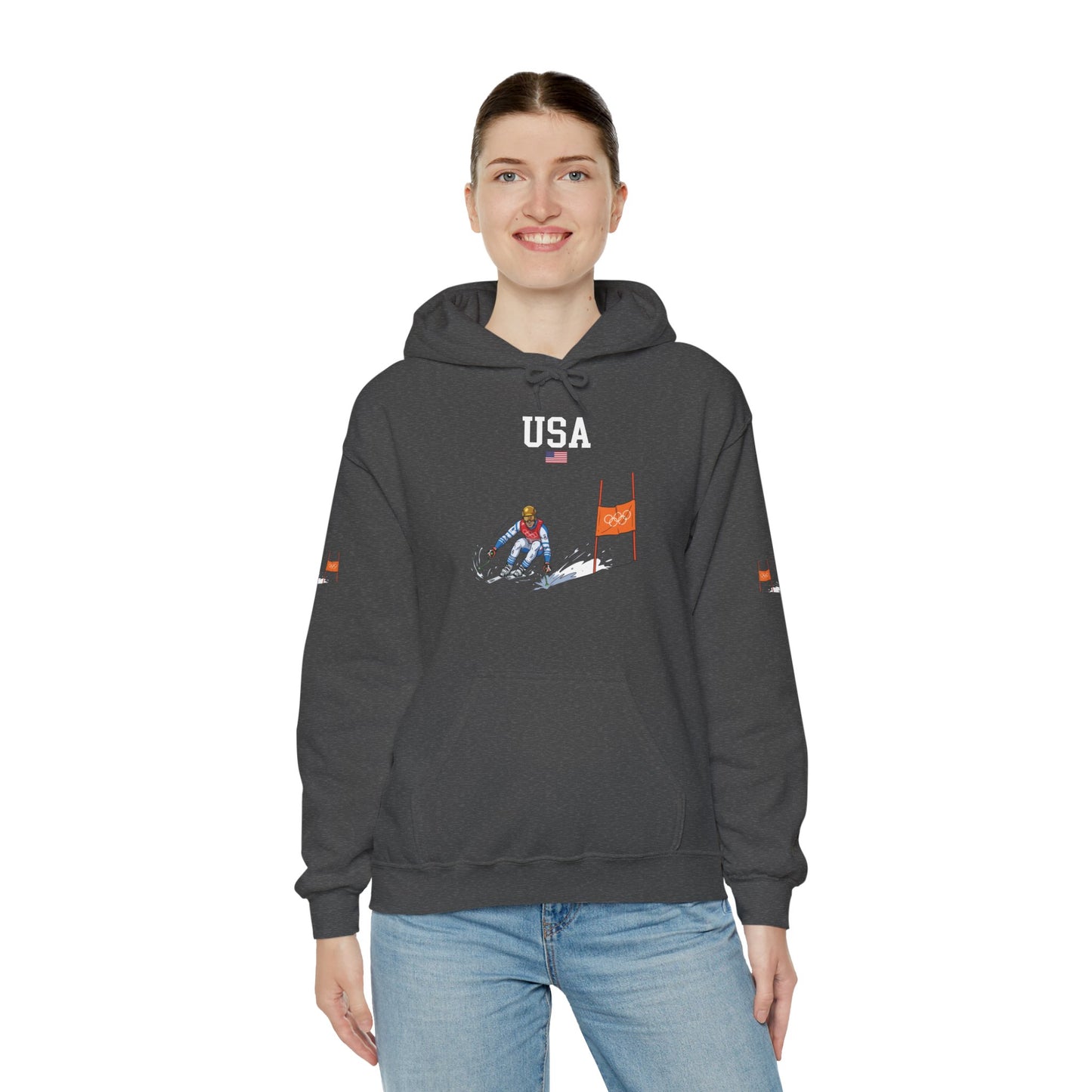 Princess Grace  TEAM USA  Unisex Heavy Blend  Hooded Sweatshirt