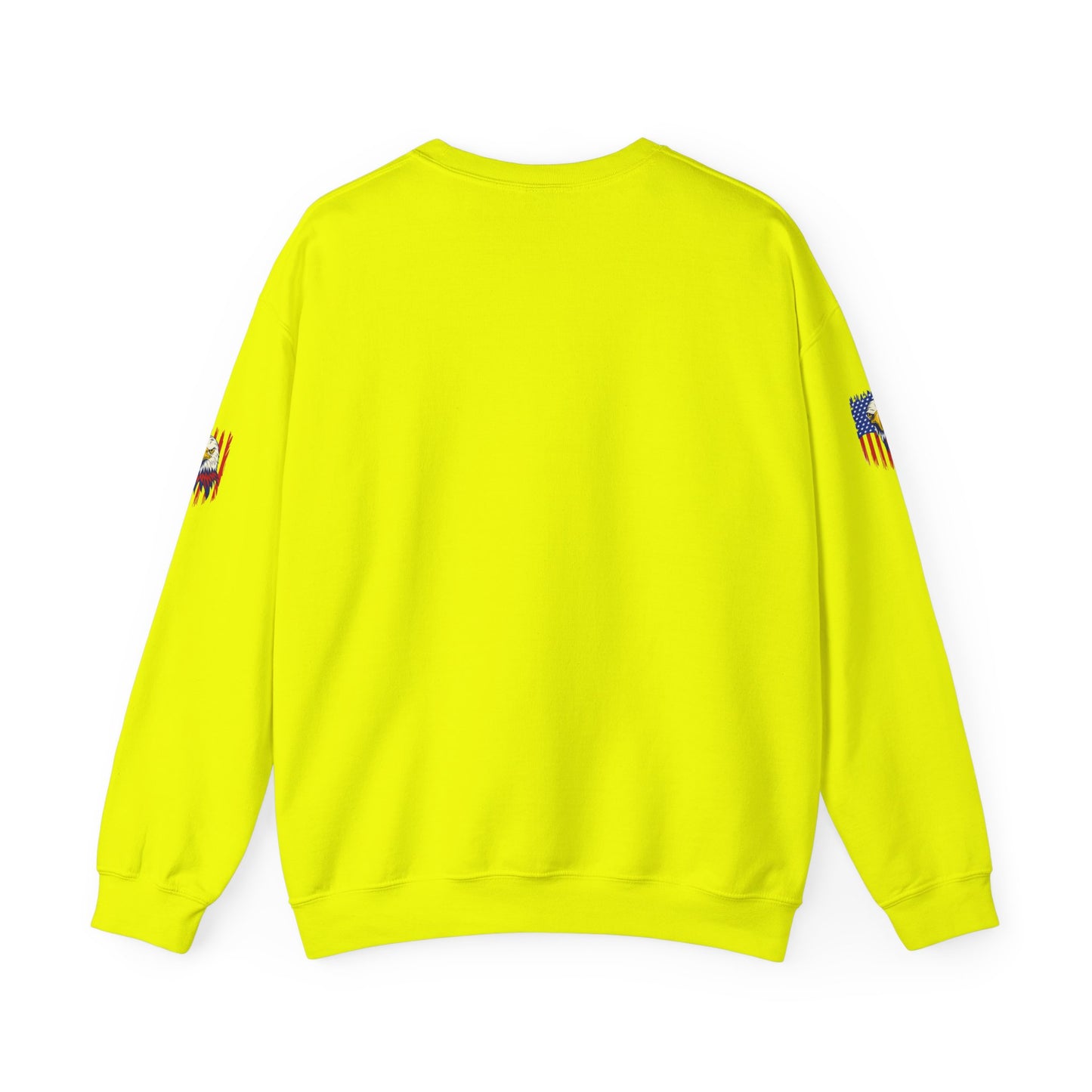 Princess Grace Patriotic Eagle Crewneck Sweatshirt Unisex Heavy Blend