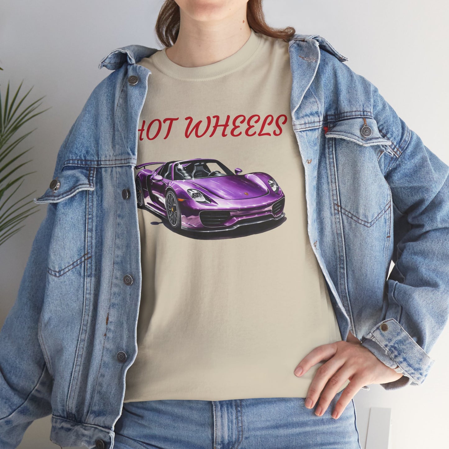 Princess Grace  Hot Wheels Unisex Heavy Cotton Tee Perfect for Car Enthusiasts