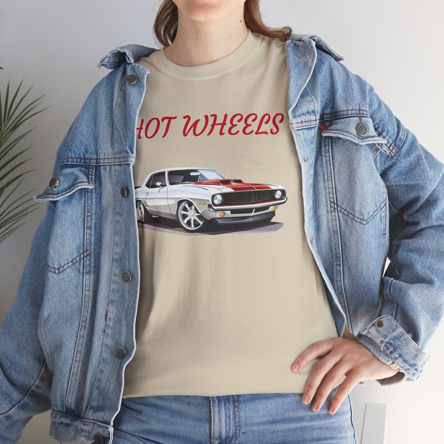 Princess Grace Hot Wheels Unisex Heavy Cotton Tee Classic Car Enthusiast Shirt