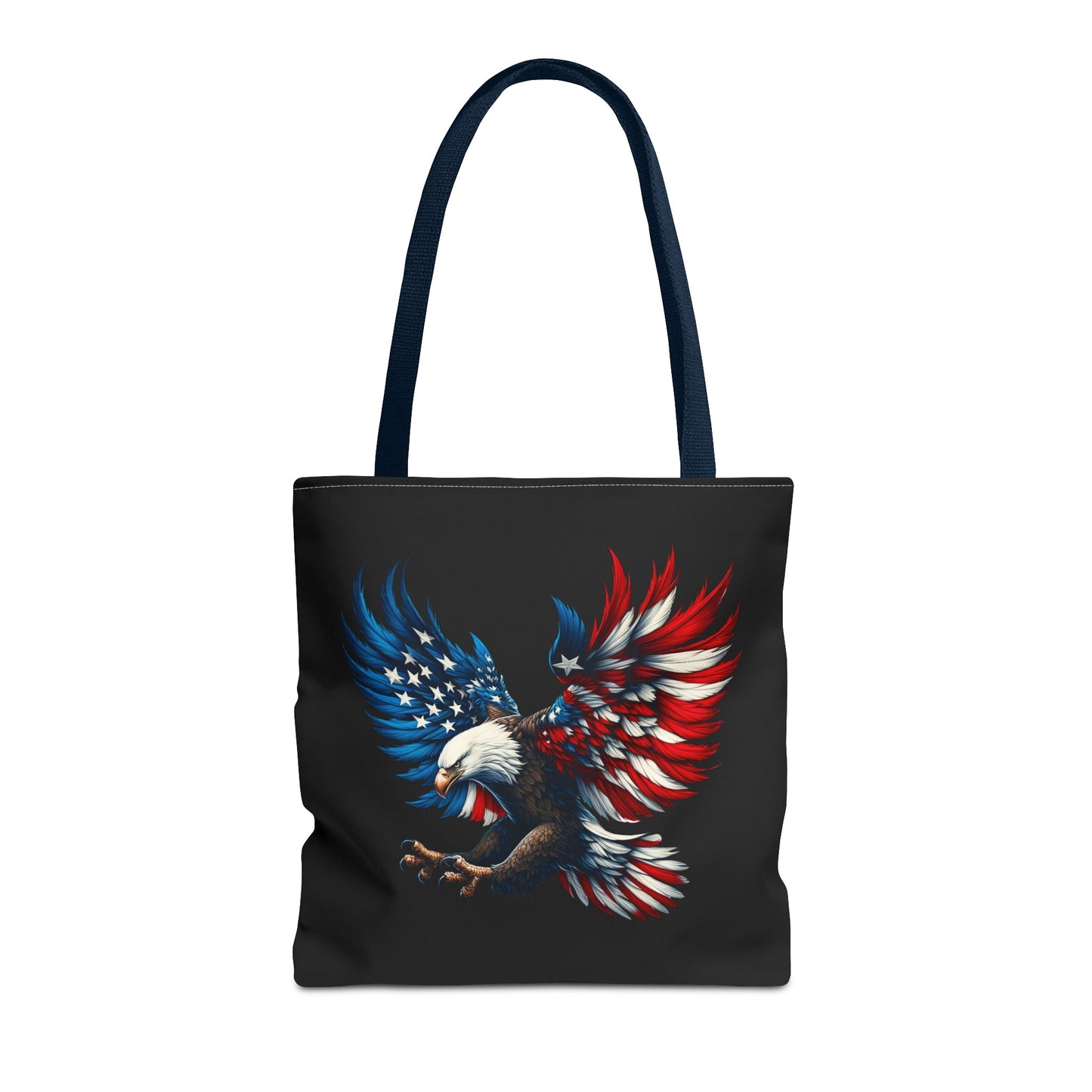 Princess Grace  Patriotic Eagle Tote Bag  Bold American Spirit Design