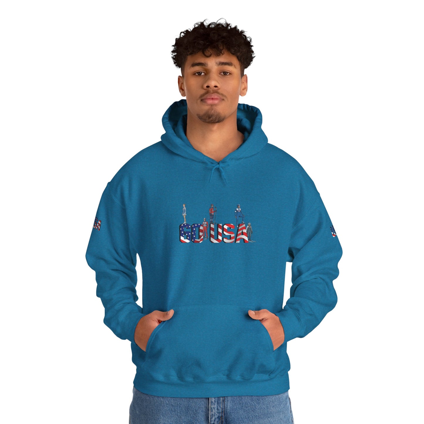 Princess Grace  TEAM USA  Unisex Heavy Blend  Hooded Sweatshirt