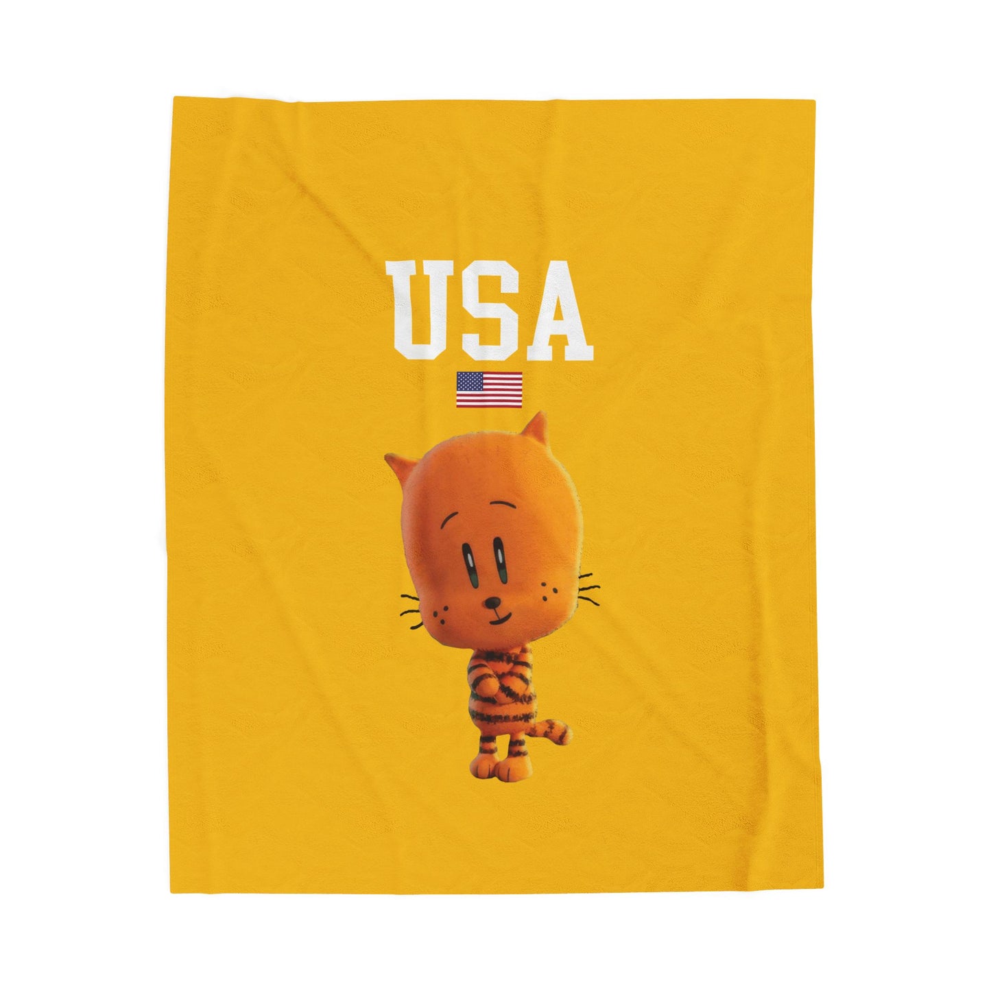 Princess Grace  TEAM USA  Velveteen Plush Blanket