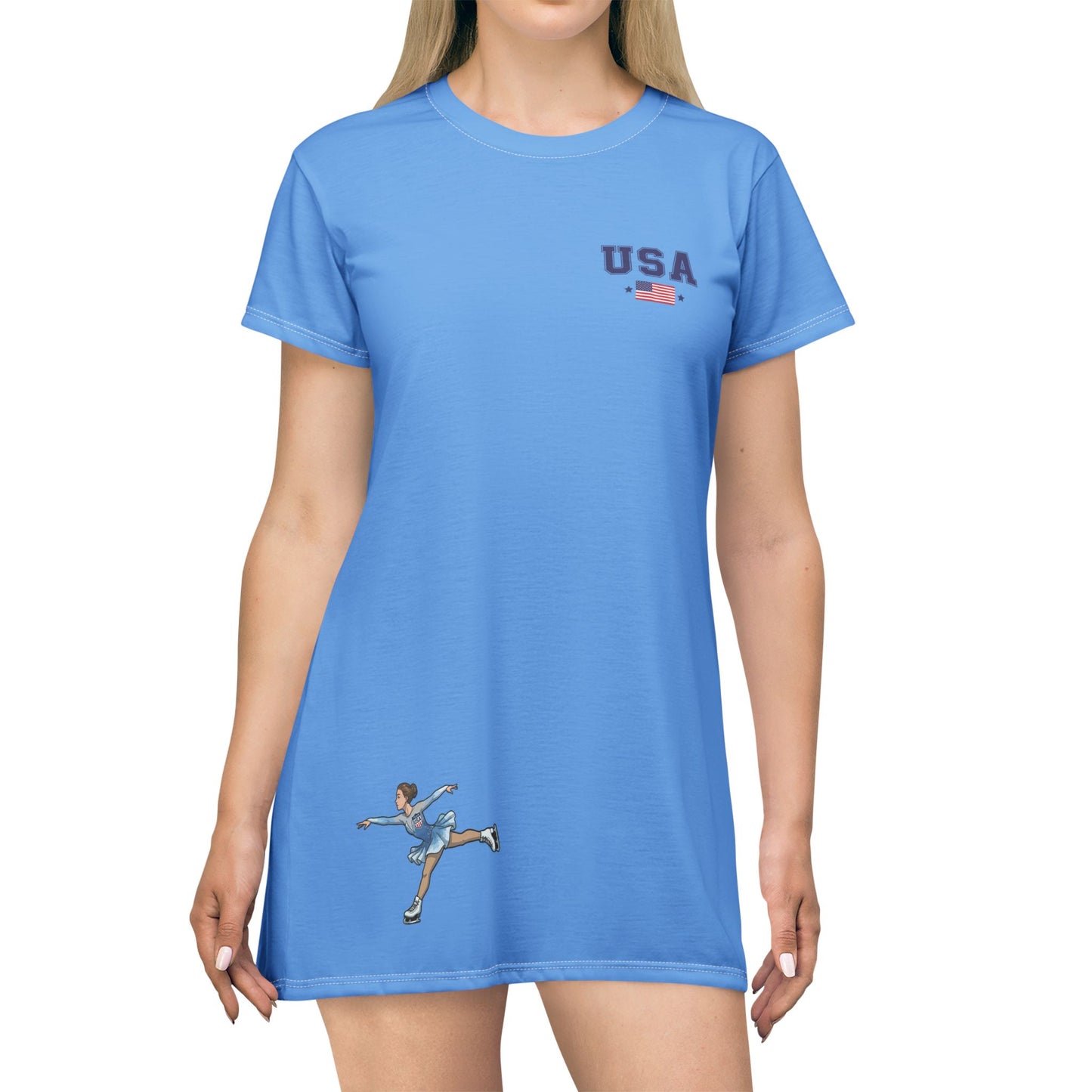 Princess Grace  TEAM USA  T-Shirt Dress
