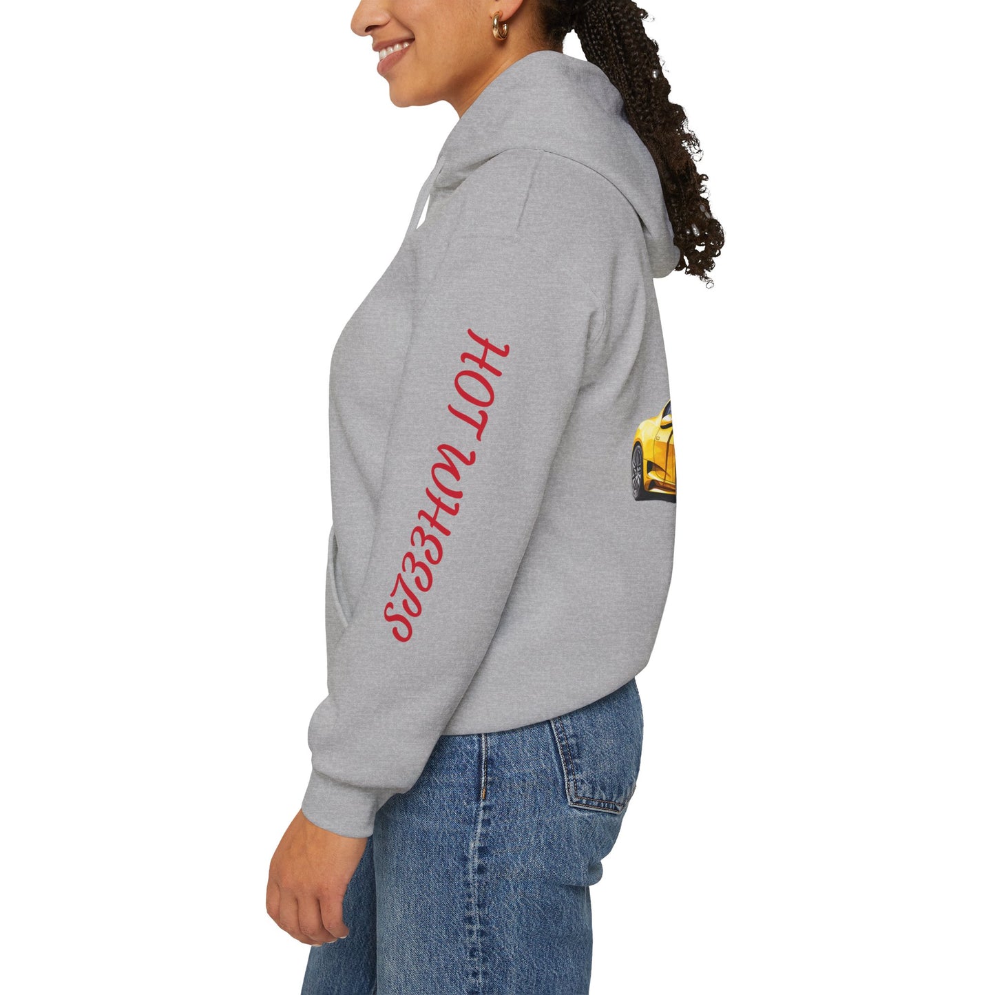 Princess Grace  Retro Hot Wheels Hoodie for Car Enthusiasts