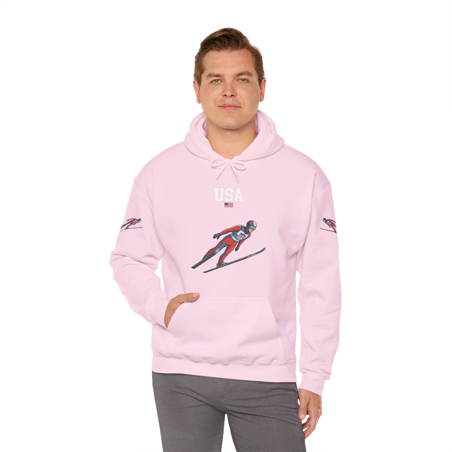 Princess Grace  TEAM USA  Unisex Heavy Blend Hooded Sweatshirt