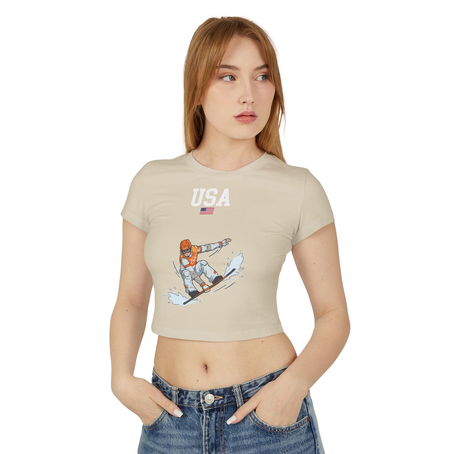 Princess Grace  TEAM USA  Women's Baby Tee