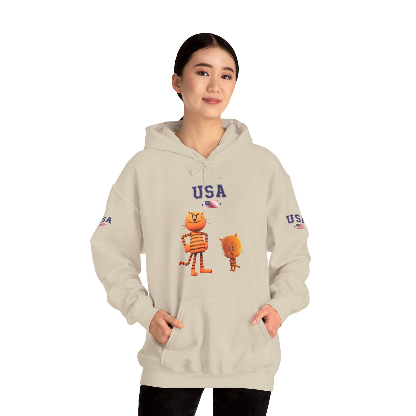 Princess Grace  TEAM USA  Unisex Heavy Blend  Hooded Sweatshirt