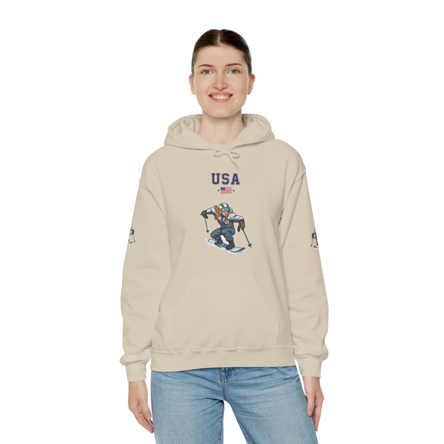 Princess Grace  TEAM USA  Unisex Heavy Blend Hooded Sweatshirt