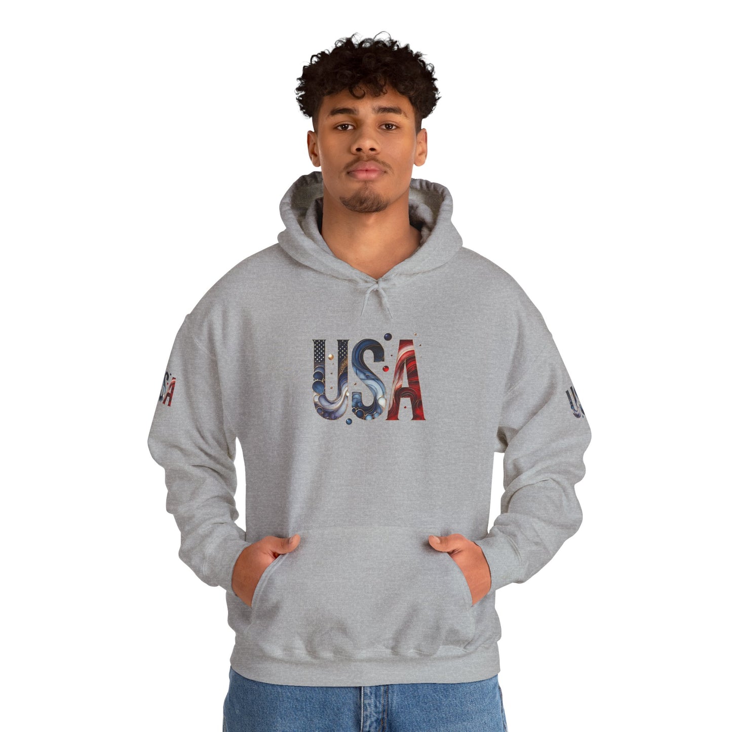 Princess Grace  TEAM USA  Unisex Heavy Bled   Hooded Sweatshirt