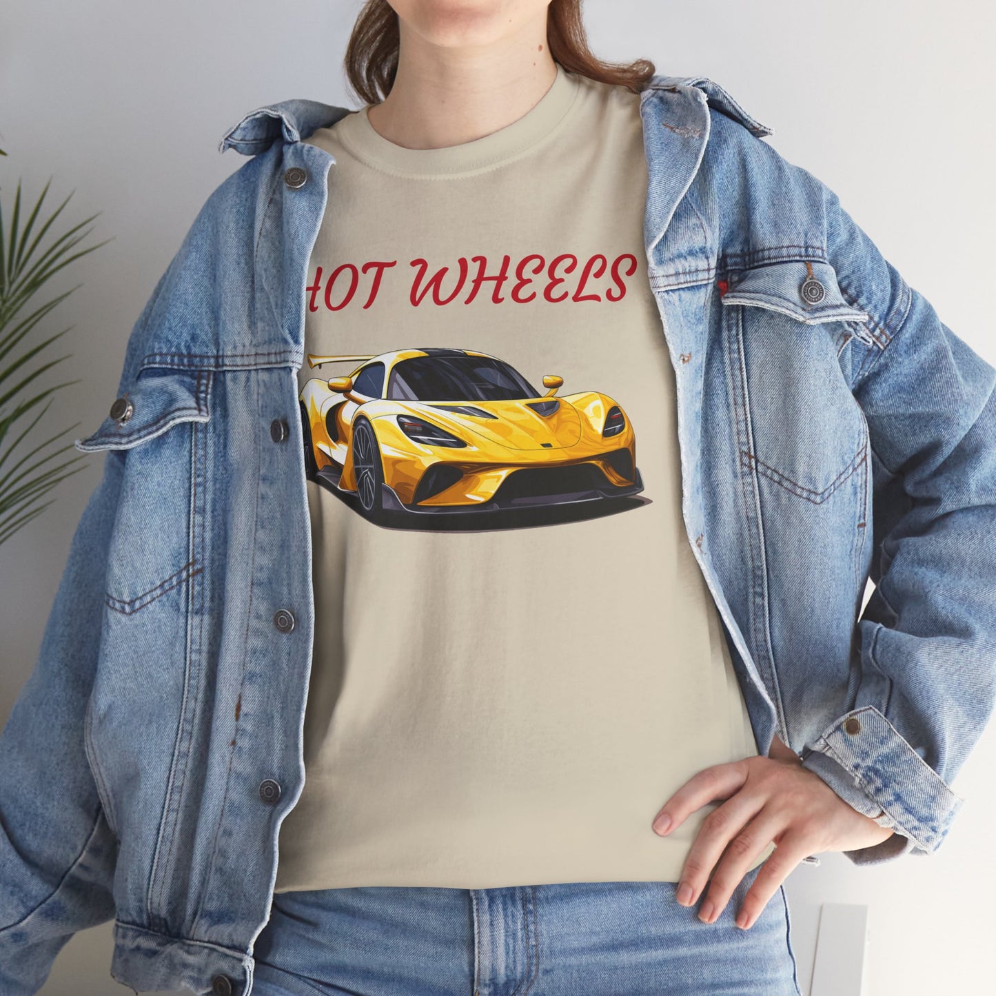 Princess Grace  Hot Wheels Unisex Heavy Cotton Tee Perfect for Car Enthusiasts