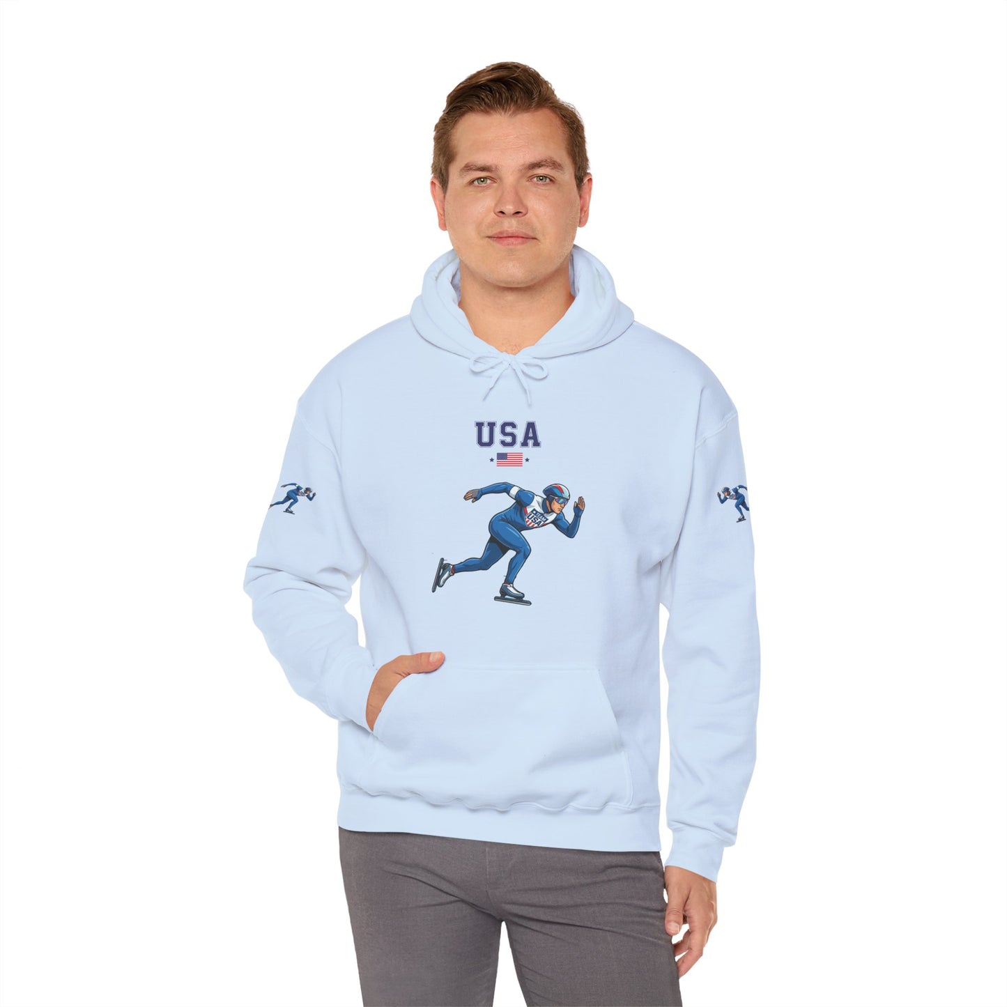 Princess Grace  TEAM USA  Unisex Heavy Blend Hooded Sweatshirt