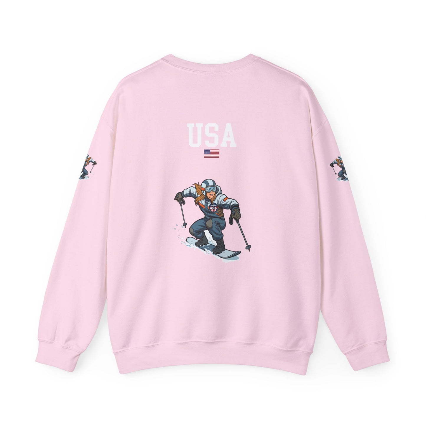 Princess Grace  TEAM USA  Unisex Heavy Blend Crewneck Sweatshirt