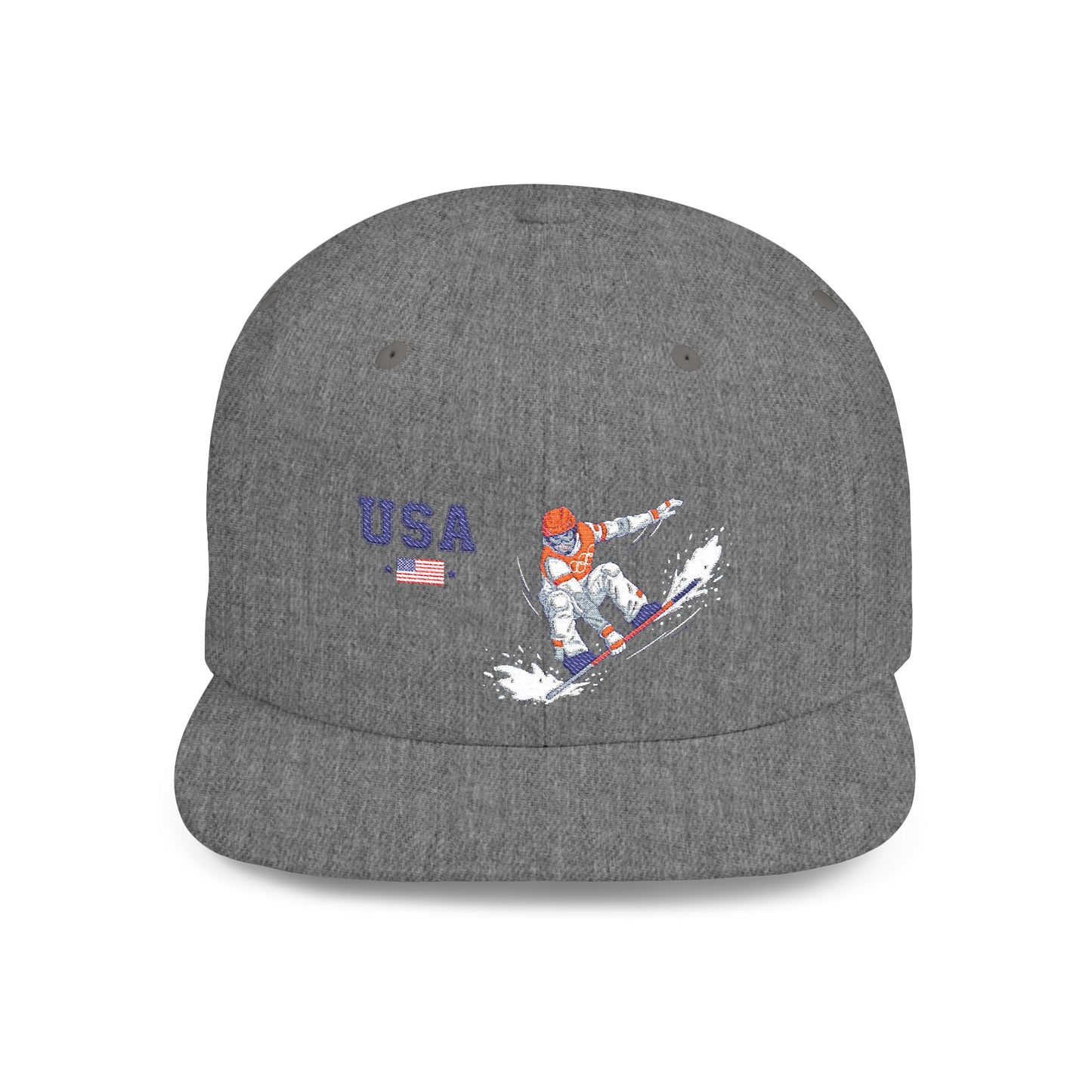 Princess Grace  TEAM USA  Flat Bill Snapback Hat