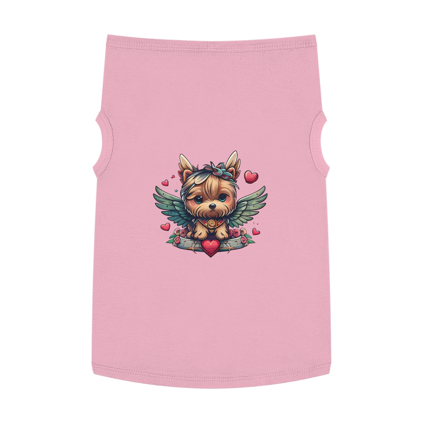 Princess Grace CUTE Yorkie Angel Pet Tank Top Stylish Dog Apparel for Pet Lovers