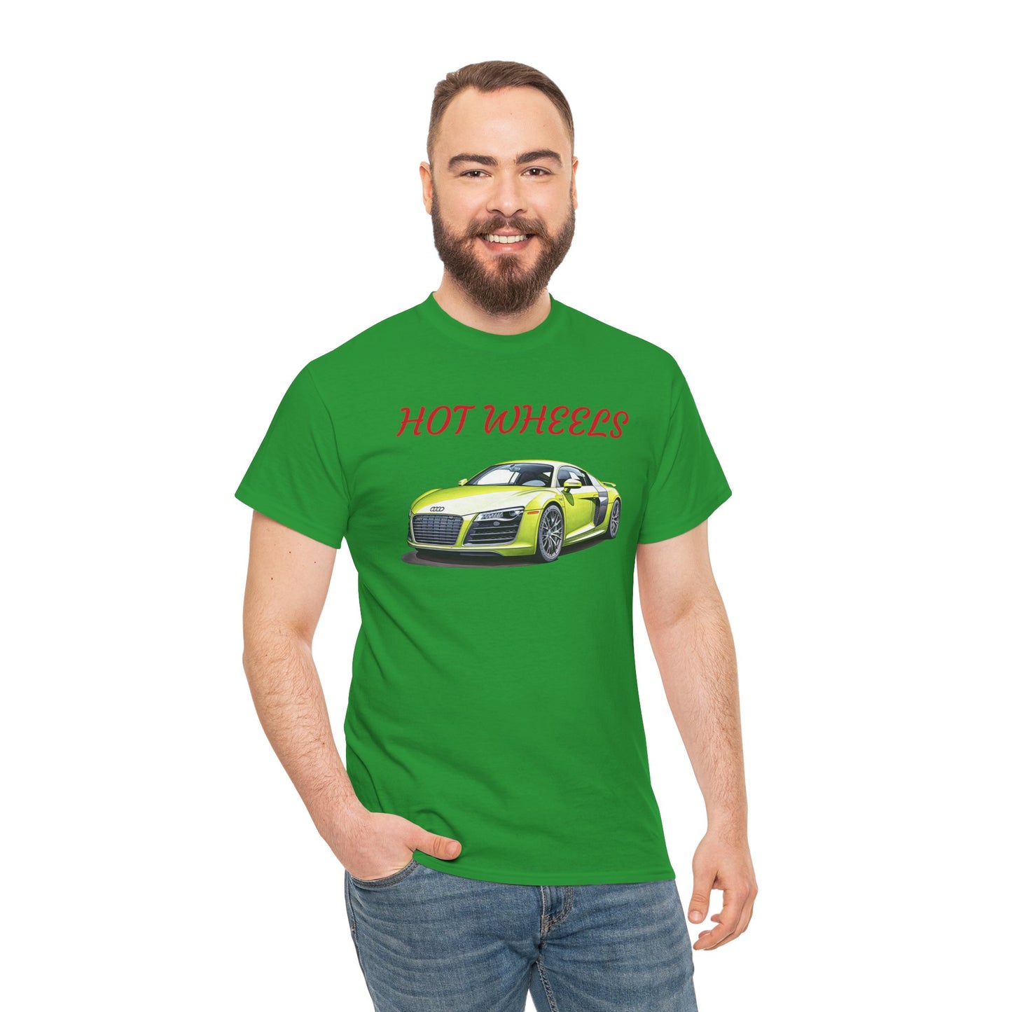 Princess Grace  Cool Hot Wheels Unisex Heavy Cotton Tee Perfect for Car Enthusiasts