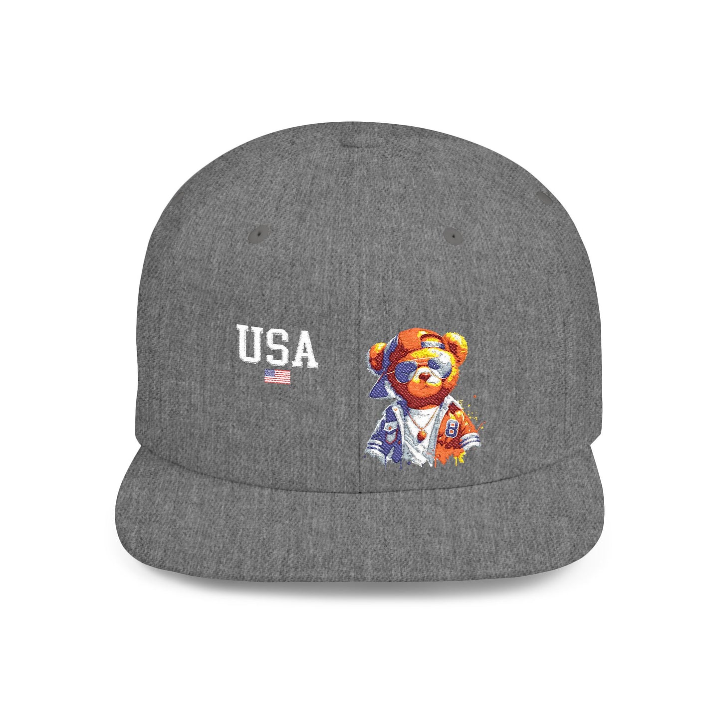 Princess Grace  TEAM USA  Flat Bill Snapback Hat
