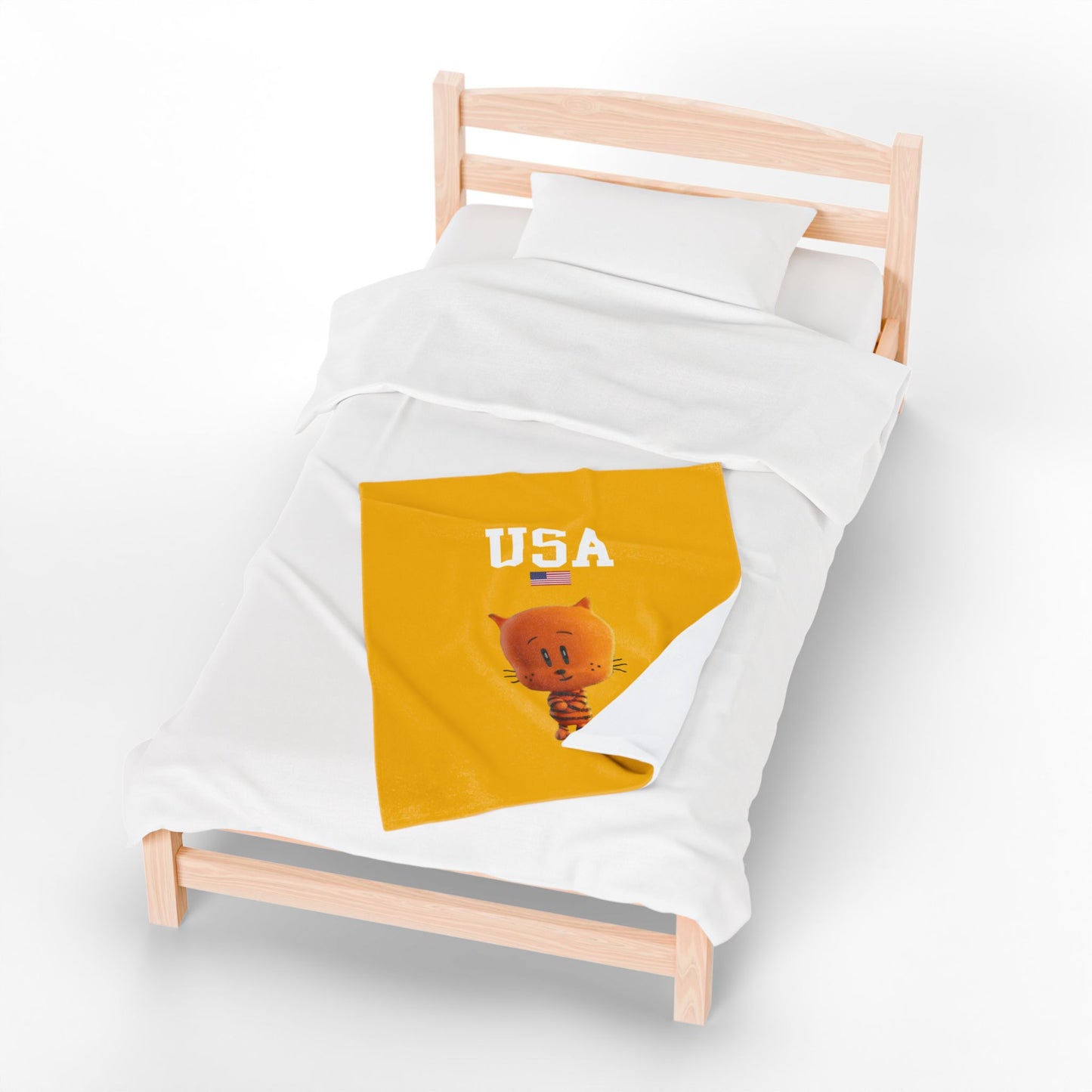 Princess Grace  TEAM USA  Velveteen Plush Blanket