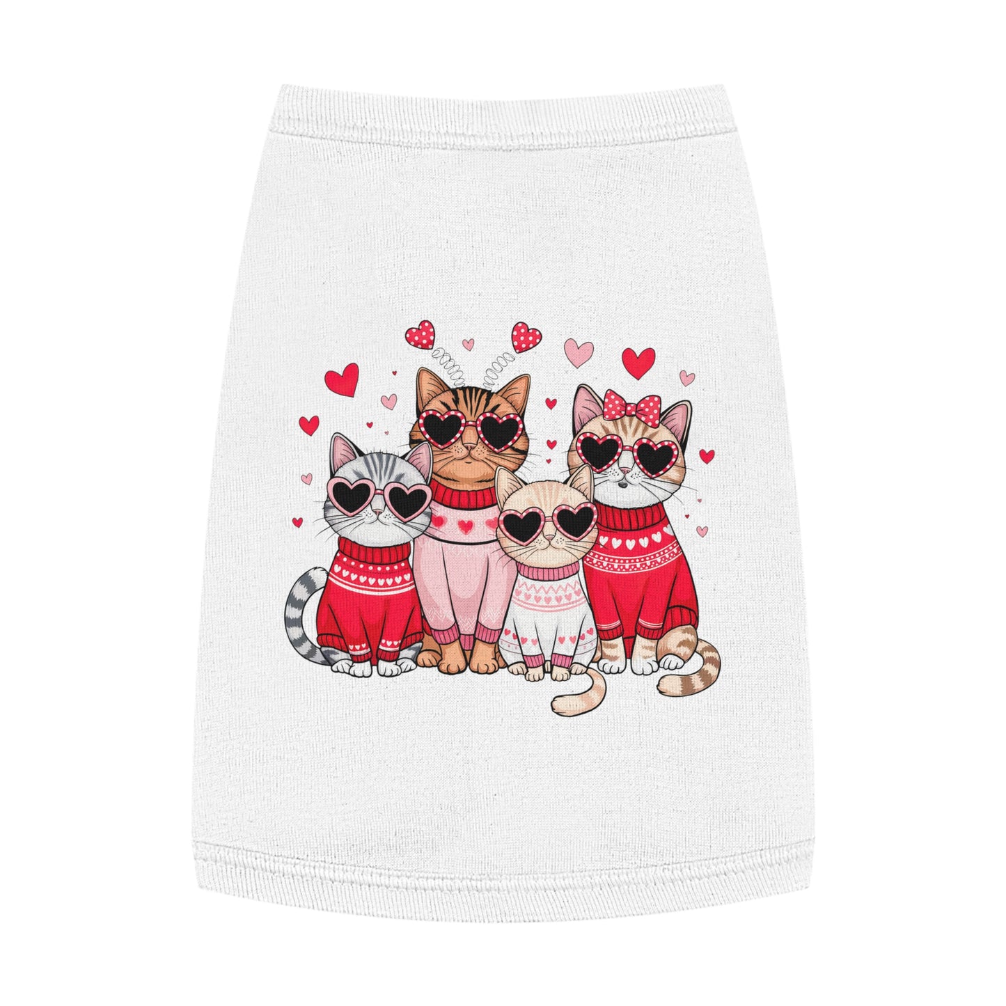 Princess Grace  CUTE Adorable Cat Lovers Pet Tank Top Cute Heart Design for Stylish Pets