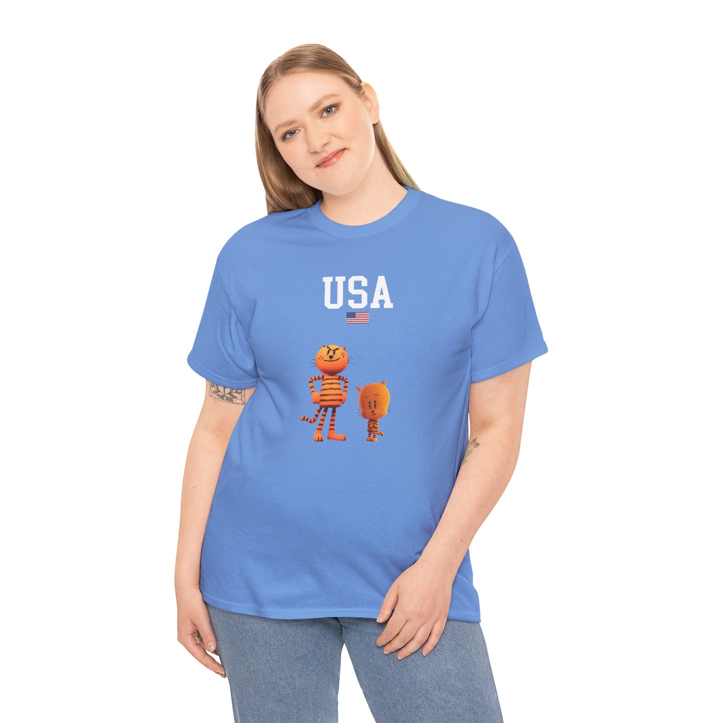 Princess Grace  TEAM USA  Unisex Heavy Cotton Tee