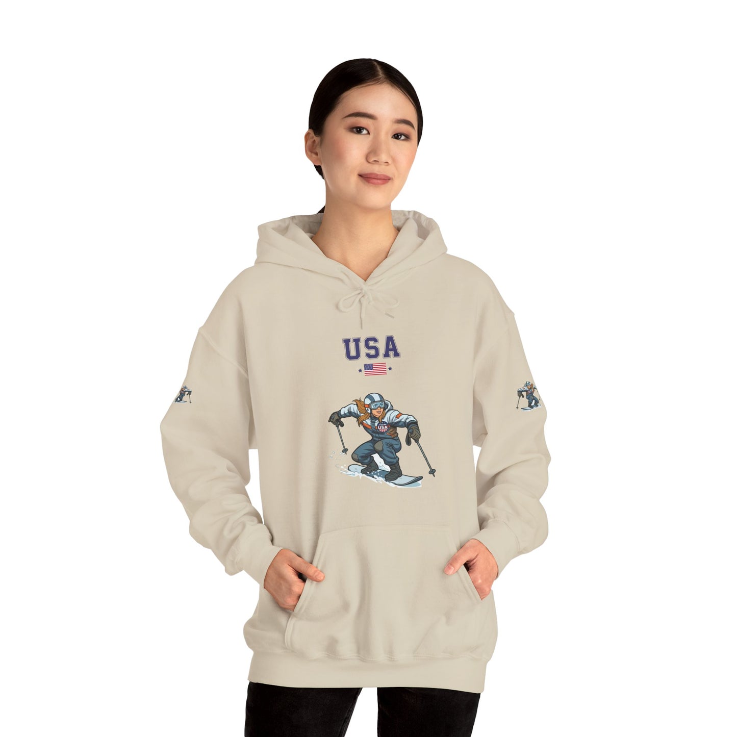 Princess Grace  TEAM USA  Unisex Heavy Blend Hooded Sweatshirt