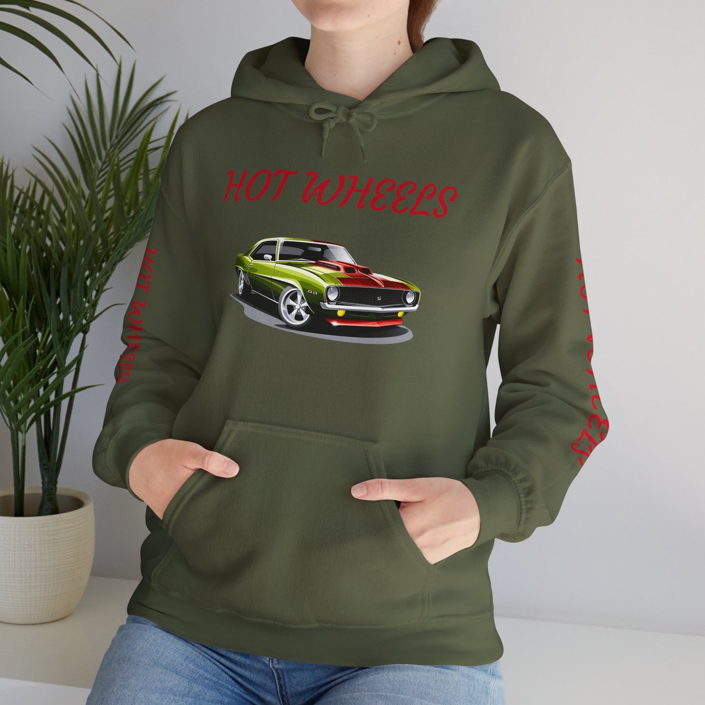 Princess Grace  Retro Hot Wheels Graphic Hoodie for Car Enthusiasts