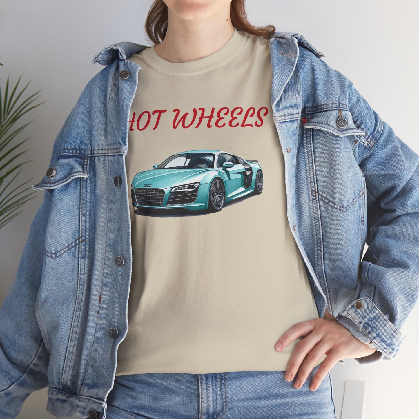 Princess Grace  Hot Wheels Unisex Heavy Cotton Tee Perfect for Car Enthusiasts & Casual Wear