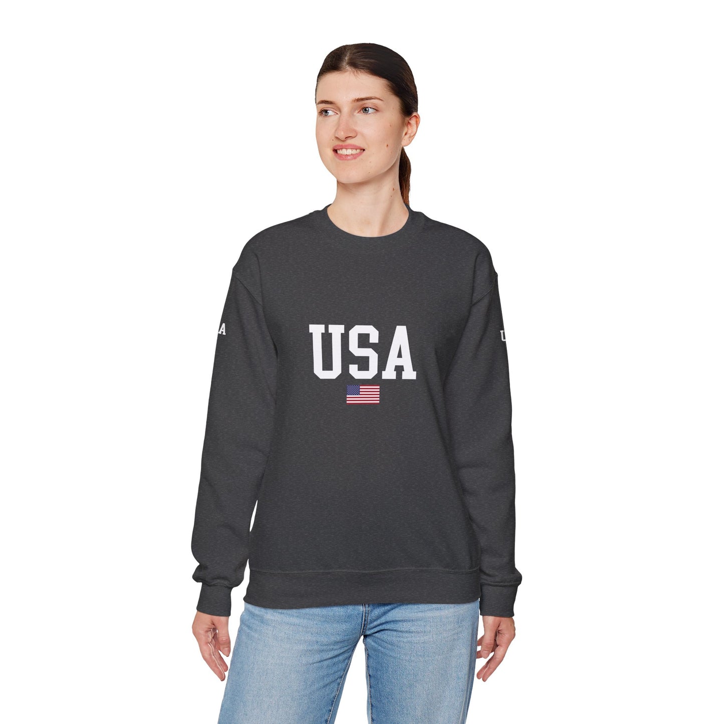 Princess Grace TEAM USA  Unisex Heavy Blend Crewneck Sweatshirt