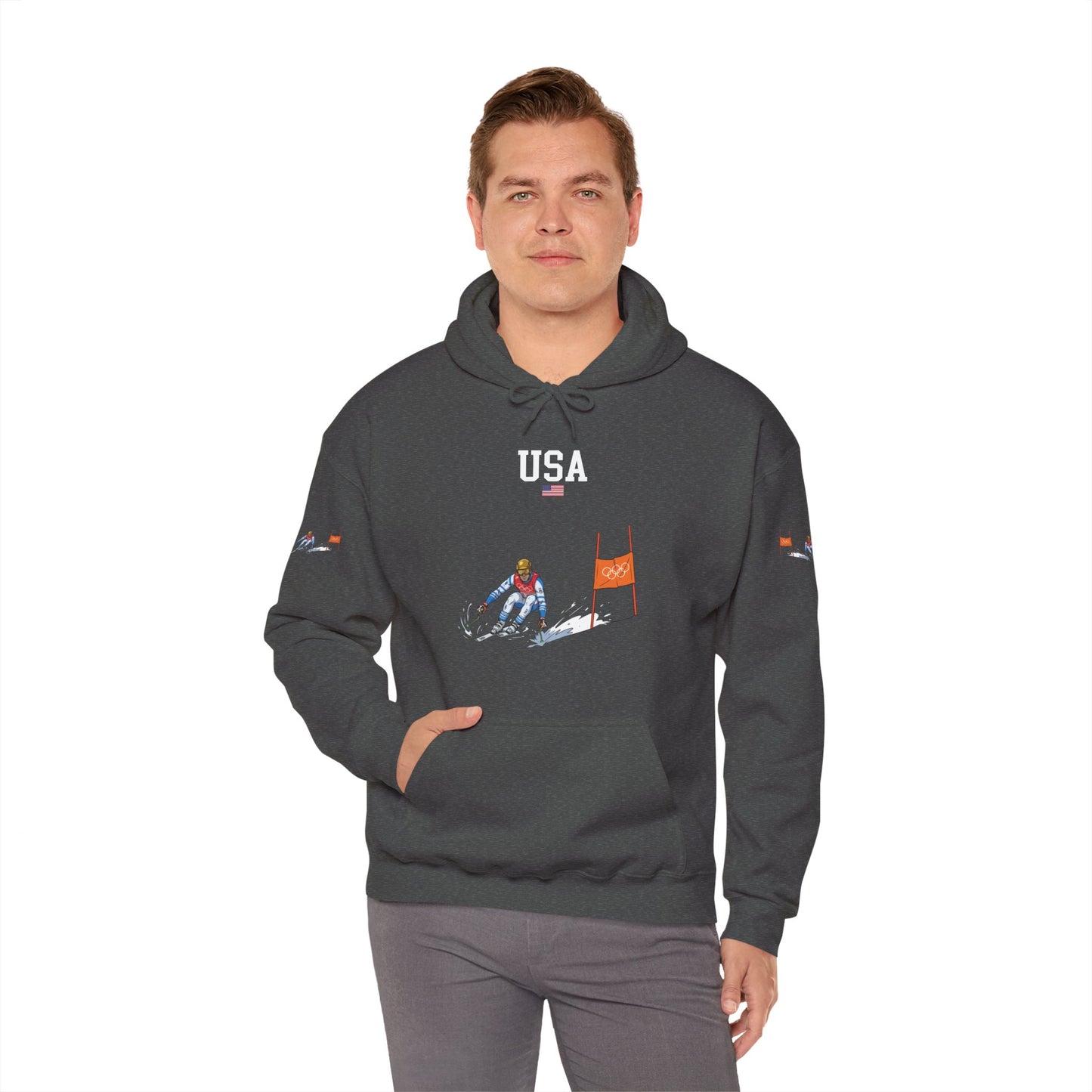 Princess Grace  TEAM USA  Unisex Heavy Blend  Hooded Sweatshirt
