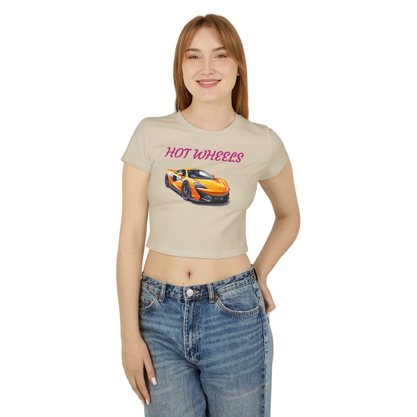 Princess Grace  Girls' Hot Wheels Car Baby Tee Fun & Stylish for Young Racing Fans