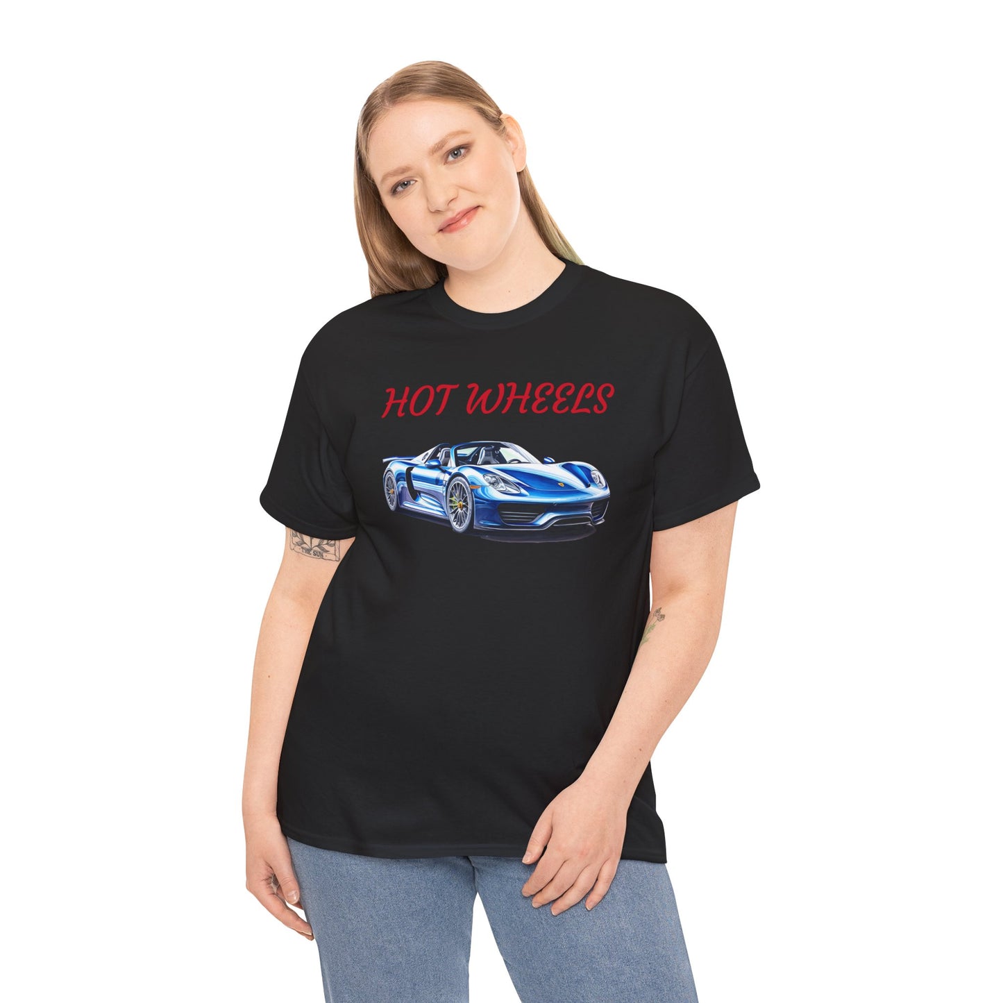 Princess Grace  Hot Wheels Unisex Heavy Cotton Tee Perfect Gift for Car Enthusiasts