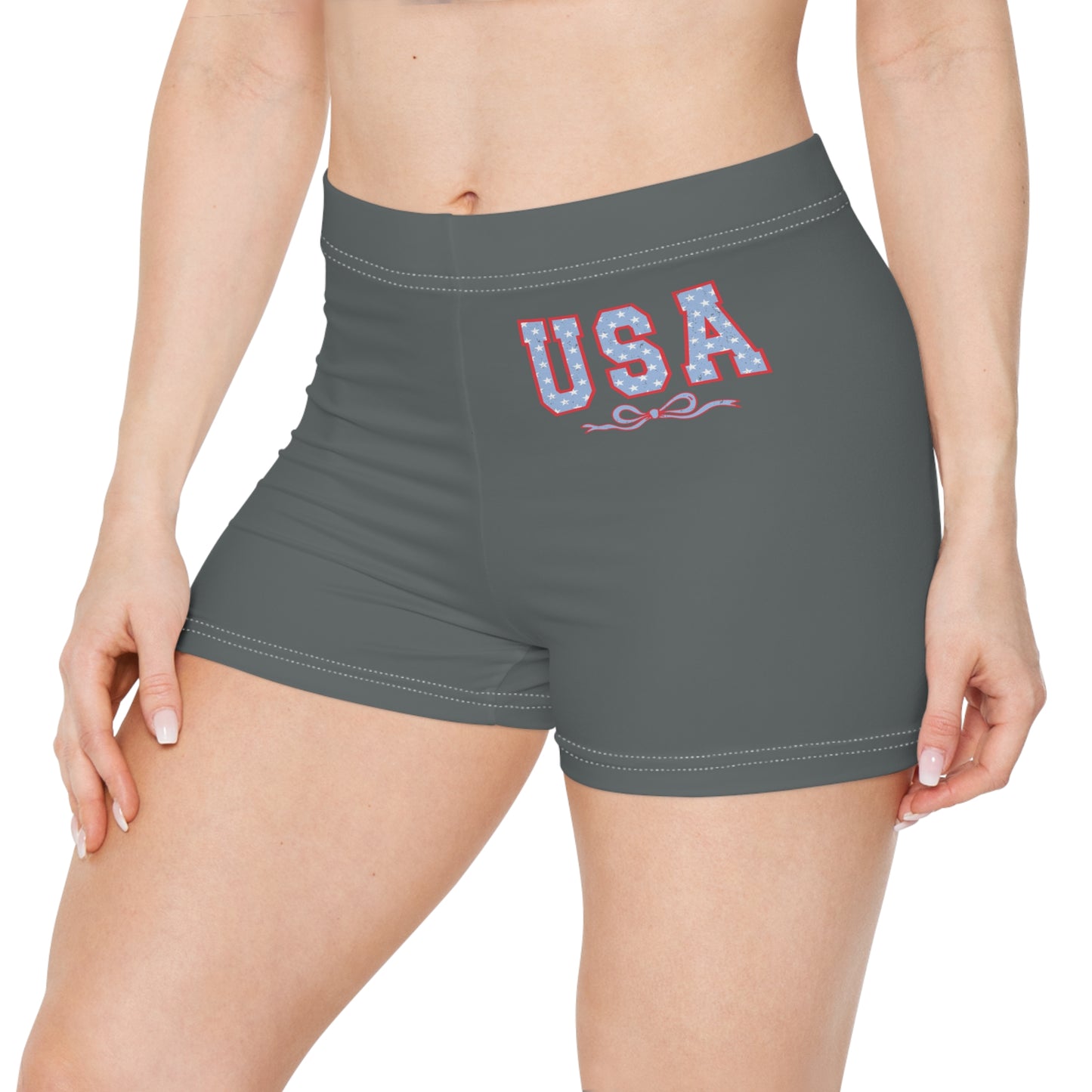 Princess Grace  USA Celebration Women's Shorts Comfortable Summer Activewear