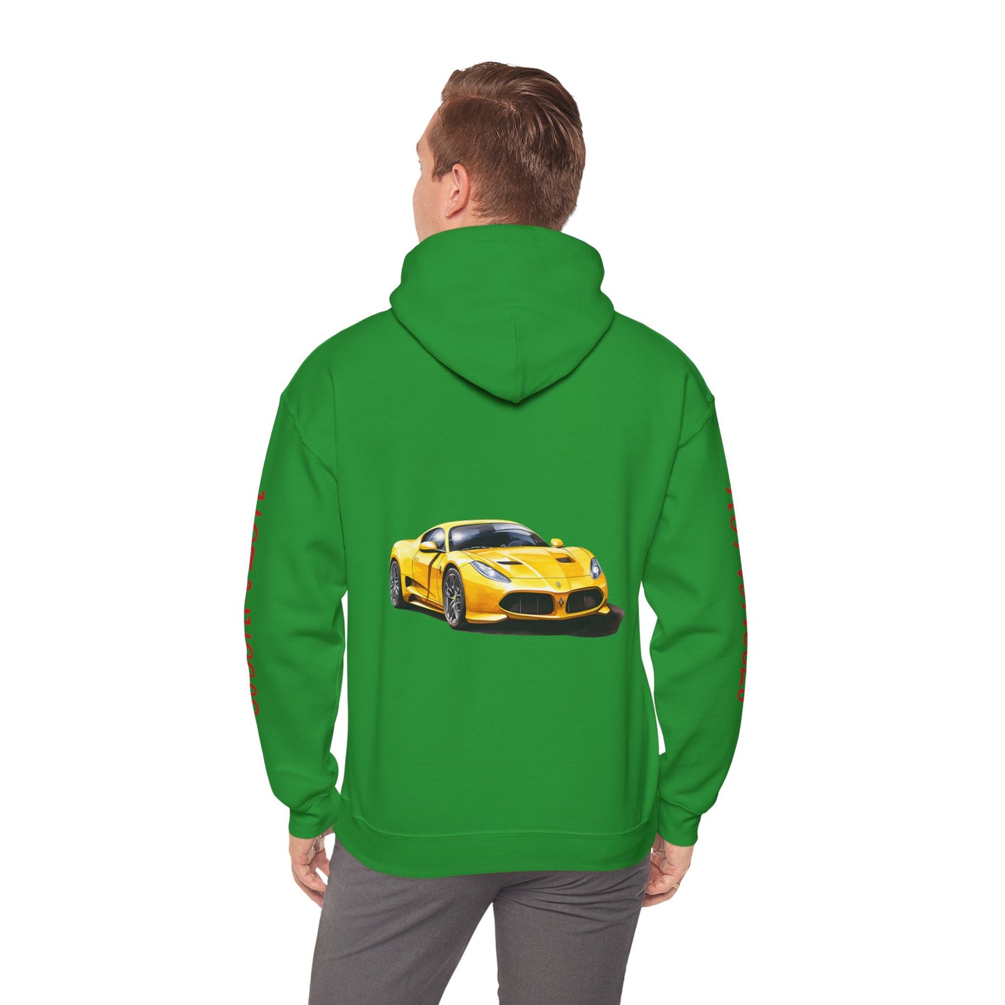 Princess Grace  Retro Hot Wheels Hoodie for Car Enthusiasts