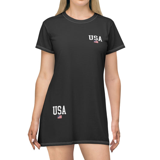 Princess Grace  TEAM USA  T-Shirt Dress