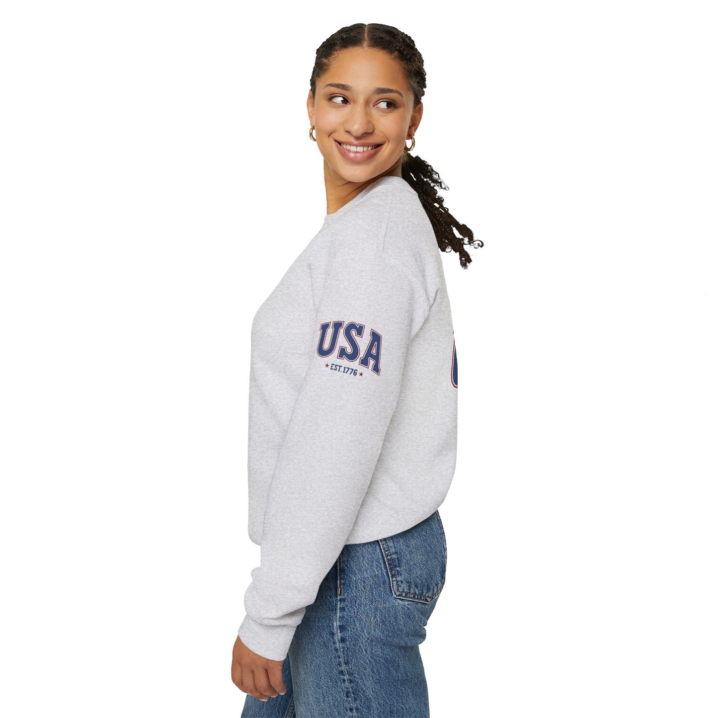 Princess Grace  TEAM USA  Unisex Heavy Blend Crewneck Sweatshirt