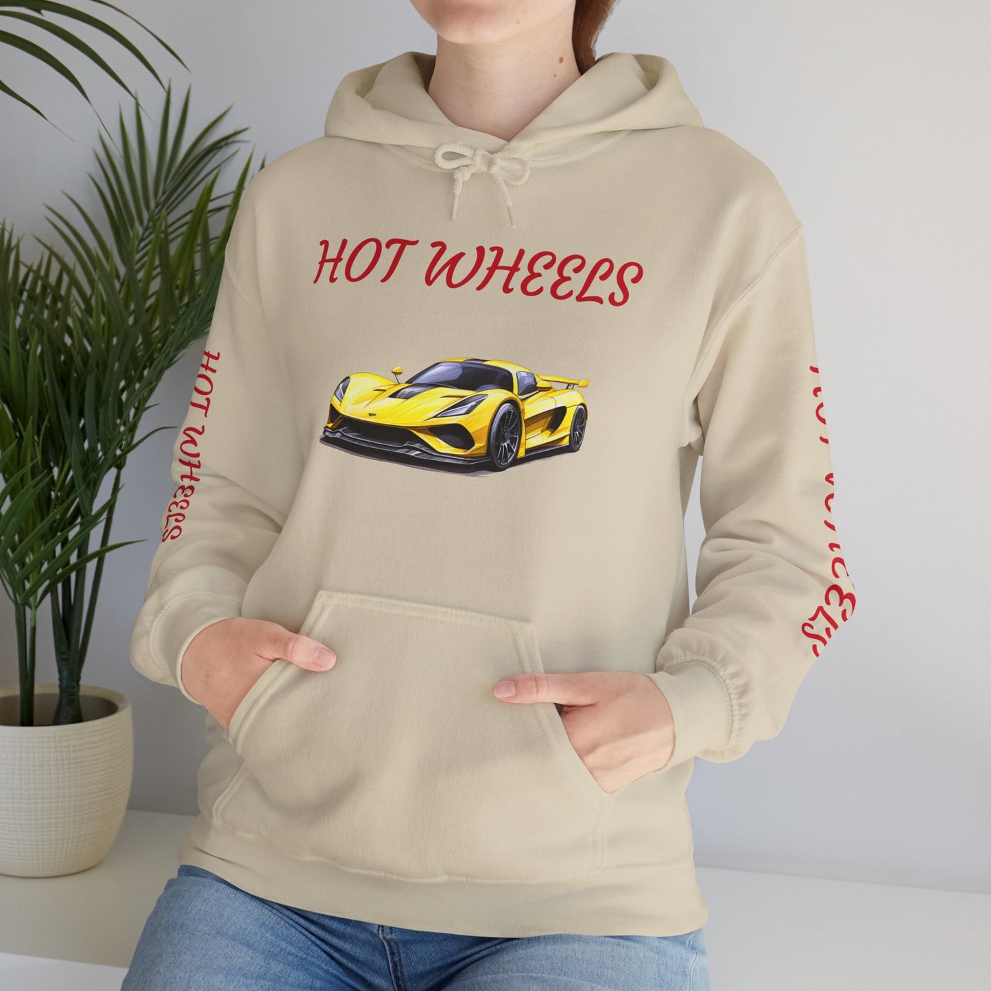 Princess Grace  Cool Hot Wheels Unisex Heavy Blend Hooded Sweatshirt Car Enthusiast Gift