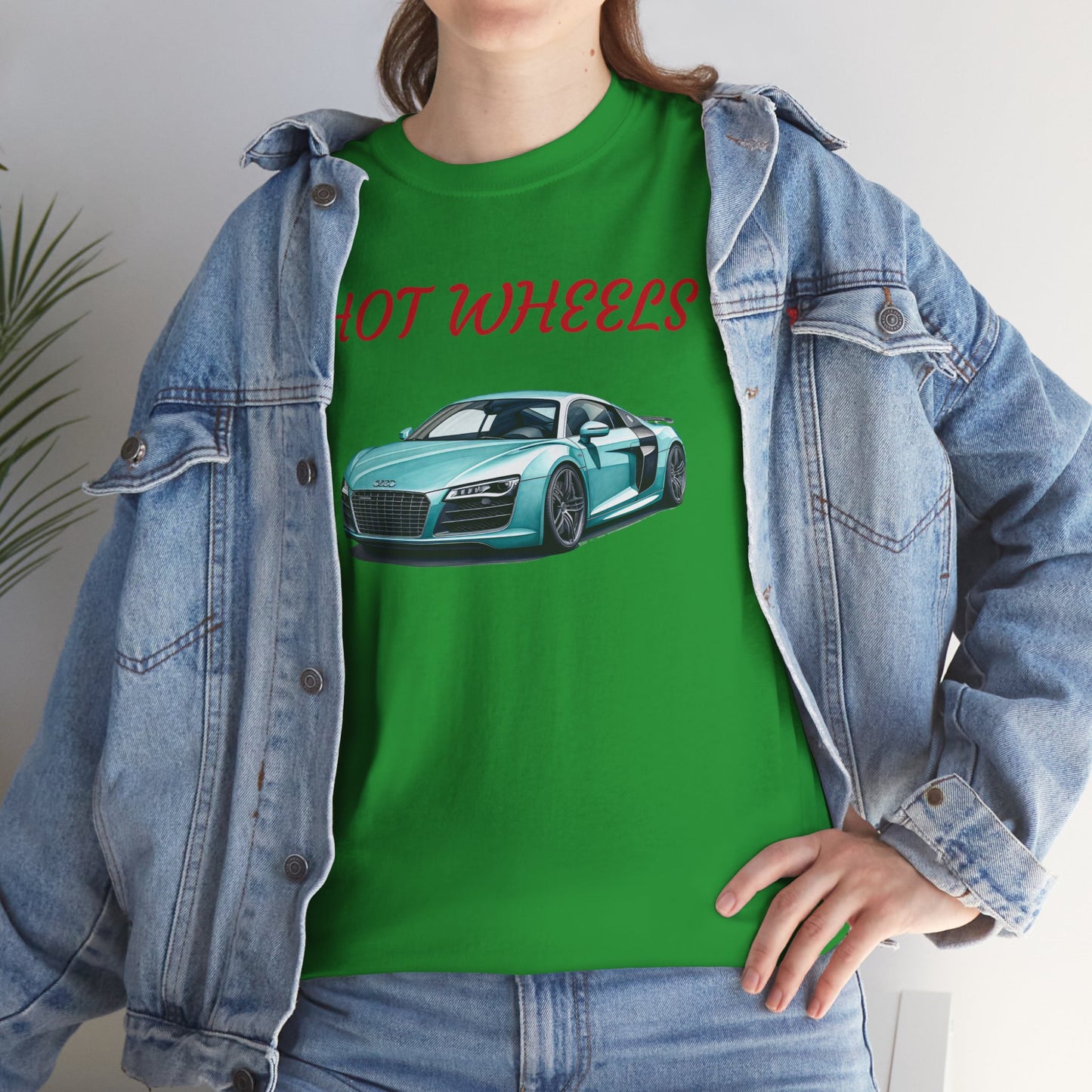 Princess Grace  Hot Wheels Unisex Heavy Cotton Tee Perfect for Car Enthusiasts & Casual Wear