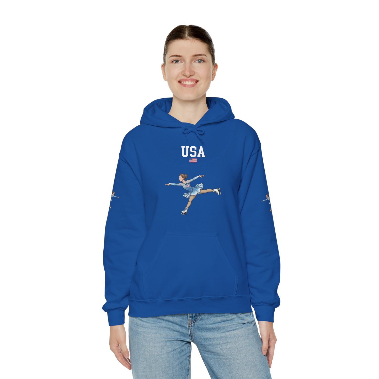 Princess Grace  TEAM USA  Unisex Heavy Blend Hooded Sweatshirt